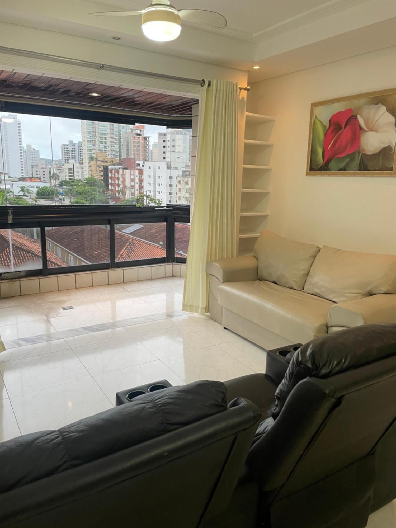 Apartamento Com Varanda E Suite Enseada גוארויה מראה חיצוני תמונה